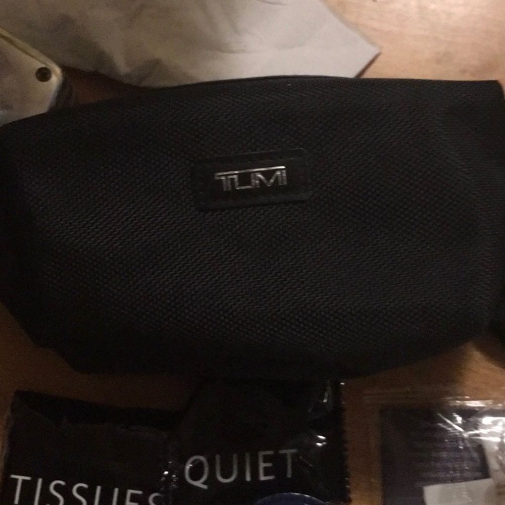 Tumi airplane kit from first class